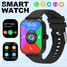 Nuevo reloj inteligente de alta definición y pantalla táctil completa, con función de llamada inalámbrica (marcación, respuesta), gran variedad de esferas de reloj, monitoreo deportivo, notificación de mensajes, recordatorio de múltiples aplicaciones, compatible con teléfonos Android e iOS, el regalo perfecto para hombres y mujeres - Multicolor - Ver 2