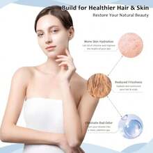 6 Pulgadas Cabezal de Ducha Tipo Lluvia de Alta Presión con Filtrado Filtro de Agua para Regadera Mejora el Cabello y la Piel Rosca G1/2 Estándar Internacional Ideal para Todo Tipo de Baño - como en la foto - Ver 4