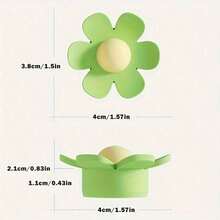 4/1pc Silicone Flower Shaped Overflow Drain Cover - Durable And Easy To Install, Flower Design Sink Overflow Drain Plug, Bathroom Sink/Bathtub Drain Cover, Suitable For Kitchen And Bathroom Sinks, Effectively Prevents Overflow And Clogging, Fits All Sinks, Home Bathroom Decor - Multicolor - View 6
