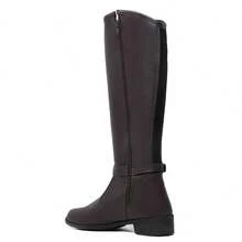 Women's Riding Boots, Tall And Long Shaft, Elegant For Horseback Riding And Galloping. - Rust Brown - View 6