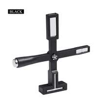 五合一多功能强磁棒，适用于3D猫眼凝胶指甲油，磁性工具，磁性笔，美甲设计，闪粉效果，美甲沙龙魔法工具，美甲用品，美甲工具，美甲艺术工具，返校季，美甲，美甲工具，按压式美甲片 - 黑色 - 查看 1