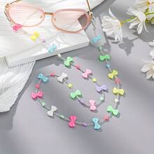 1 Piece Of Acrylic Heart-Shaped And Star-Shaped Mixed Women's Eyeglass Chain - Hình trái tim - Xem 4