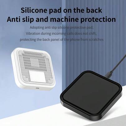 15W Wireless Charger Pad, Compatible With IPhone 16/15/14/13/12/11 Max/XS, Fast Wireless Charging Station, Also Compatible With Samsung Galaxy S25/S24/S23/S22/S20