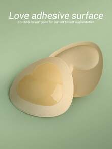 女士加厚自粘海绵胸垫，适合各种场合 - 彩色 - 查看 2