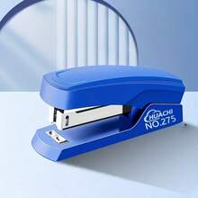 Mesin Stapler, Warna Hitam, Biru, Abu-abu yang Modis, Mudah Digunakan, Desain Portabel, Cocok untuk Penggunaan di Kantor, Rumah, dan Sekolah, Kompatibel dengan Staples Standar - Set - View 16