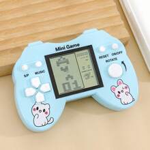 Oversized Game Controller Shaped Classic Large Screen Pixel Game Handheld Console, Nostalgic Retro Toy For Kids & Students - Multicolor - View 14