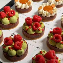 6pcs/12pcs Stainless Steel Round/Oval Perforated Tart Rings, Non-Stick Oval Cake Molds, Metal Pastry Molds For French Desserts, Small Fruit Tart Shells, Oval Pie - View 12