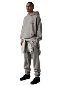 Fear Of God Essentials Pullover Hoodie (SS22) Unisex - Dark Oatmeal - View 7