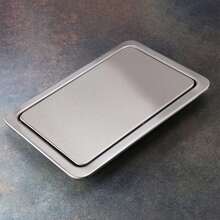 Stainless Steel Garbage Flap Lid Trash Bin Cover Flush Built-In Balance Swing Flap Garbage Lid For Kitchen Counter Top A - Multicolor - View 7