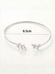 2 piezas Conjunto de reloj minimalista de moda para mujer (1 pieza) y conjunto de pulsera con diseño de rama (1 pieza), adecuado para vacaciones, fiestas, bodas, reuniones y uso diario, regalo perfecto para damas (sin caja incluida) - Multicolor - Ver 10
