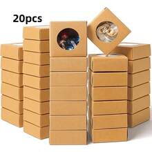 20 hộp giấy đựng xà phòng có cửa sổ, thích hợp để đóng gói xà phòng thủ công và làm hộp quà nhỏ. - Xem 11