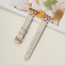 女士迷你PU皮革表带，兼容 Series 1-11 SE Ultra 3 2 1智能手表，兼容 49/46/45/44/42/41/40/38毫米 - 彩色 - 查看 9