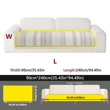 1件装新款波西米亚风夏季冰丝凉感面料沙发垫，宠物防抓，防滑垫，可机洗，四季通用沙发套 - 多色 - 查看 18