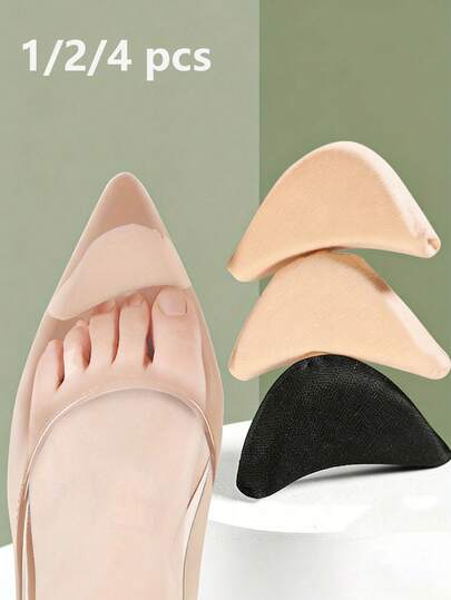 2/4/8 Thick & Soft High Heel Insoles, Adjustable Size, Relieve Foot Pain For High Heels, Boots, Casual Shoes