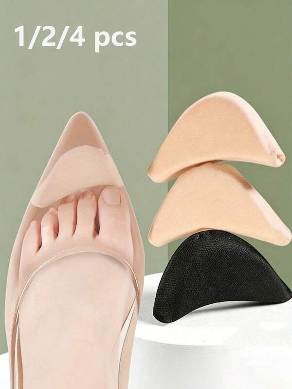 2/4/8 Thick & Soft High Heel Insoles, Adjustable Size, Relieve Foot Pain For High Heels, Boots, Casual Shoes