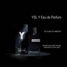 YSL Y Eau De Parfum For Men - 3.3 Oz / 100ml, Yves Saint Laurent Signature Woody Aromatic Fragrance With Sage, Geranium & Apple Notes, Long-Lasting Men's Perfume, Luxury Gift For Him - Hương cam quýt và gỗ - 3.4oz - Xem 5