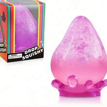 Stress Relieving Squishy Fidget Cube - Sensory Toy For Anxiety Control In Classroom, Outdoor, And Office Settings, Perfect Decoration And Gift For Children And Workers - 玫瑰粉 - 查看 4