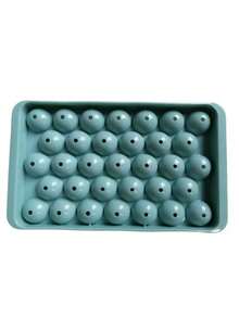1pc/2pcs Round Ice Cube Tray With Lid And Drain Rack, 33 Grids, Homemade Ice Mold, Suitable For Refrigerator, Summer, Outdoor Camping - Multicolor - View 5