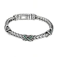 1 chiếc vòng tay bện kiểu dáng mới, thiết kế đa năng và cao cấp dành cho nam giới. - E355-xanh - Xem 7