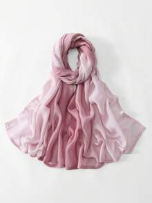 1 chiếc khăn trùm đầu kiểu Bohemian Ombre dành cho nữ, thiết kế màu tương phản thanh lịch, đa năng, mềm mại, thoải mái, chắn gió và nắng, phù hợp cho mọi mùa, lý tưởng cho mặc hàng ngày, đồ dùng cần thiết khi đi du lịch, kỳ nghỉ. - Màu chuyển sắc - Xem 15