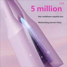 32毫米S型蛋卷卷发棒，负离子美发器，4档温度设置，30秒快速加热，防毛躁卷发器，新手友好，持久耐用，居家旅行必备美发造型工具 - 彩色 - 查看 12