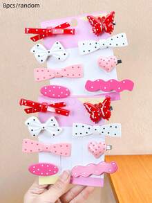 Bộ 16 kẹp tóc nơ màu đỏ, hồng và trắng, kẹp tóc mái dễ thương - Phù hợp cho bé gái và phụ nữ, nhiều kiểu dáng đáng yêu + phối màu đỏ, hồng và trắng tươi tắn, tạo thêm vẻ dễ thương cho mái tóc, phù hợp cho sử dụng hàng ngày, đi học, mua sắm, hẹn hò và các dịp khác, kẹp càng cua, kẹp tóc cài, kẹp tóc. - Nhiều màu - Xem 14