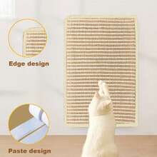 1 st klösmatta för katter, klösplatta, skyddar matta och soffa, tillbehör till husdjursmöbler, modernt husdjurstillbehör, hållbart husdjursprodukt - Multifärgad - Visa 8