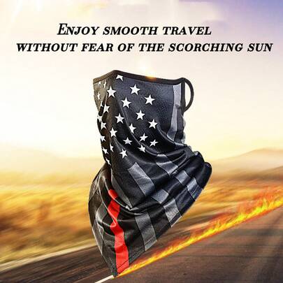 AD 1 chiếc băng đô đa năng bằng lụa băng mùa hè, khẩu trang che mặt khi đi xe đạp/xe máy, khăn che cổ chống nắng ngoài trời.