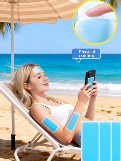 Summer Cooling Patches, Physical Cooling Patches, Mobile Phone Cooling Patches, Suitable For Summer And Outdoor Activities, Sports, Travel, Kitchen, Bedroom, School, Office, As Well As Men, Women And AdultsCold Pads, Physical Cooling Pads, Summer Cooling Pads, Adult Phone Cold Pads, Cold Stickers, Suitable For Short-Term Cooling