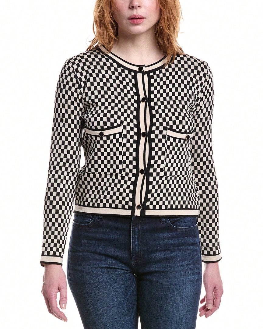Madison Miles Cardigan - Beige - View 1