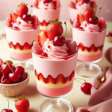 100ml Transparent Dessert Cup, Reusable Cake Mold Suitable For Ice Cream, Mousse, Cake, Gelato, Valentine's Day, Wedding Party, Tiramisu Cup - Multiple Colors/random Styles - View 1
