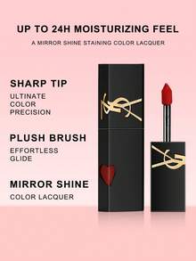 Yves Saint Laurent YSL THE INKS VINYL CREAM HIGH SHINE LIP STAIN -416 - Chili Tease - 5.5ml/0.18 Fl Oz - #416 - View 4