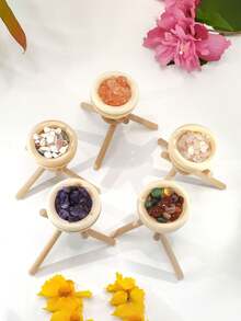 1件套香薰扩散器套装（底座+碗+球），香薰扩散器，圆形装置，迷你车载精油扩散器 - 无香精且不易燃，适合居家、车载、办公室或作为礼物赠送 - 擴香器 - 查看 7