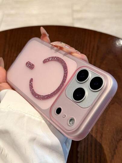 Minimalist Glitter Magnetic Wirelss Charge Matte Clear Phone Case Compatible With IPhone 17 Pro Max 17 Pro Air 16 15 14 13 12 11 Pro Max Plus Frosted Back Cover