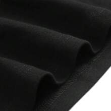 Camiseta Premium De Algodão Cibernética Selvagem Street Wear - Preto - Visão 6
