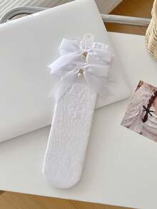 1/3 Pairs Spring/Summer Thin Knee-High Socks, Ballerina Style Mid-Calf Socks, Lolita Bow Socks, Mesh Hollow Stockings, No-Show Socks, Lace Trim Straight Tube Socks - Multicolor - View 15