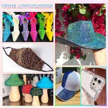 28 Colors Mixed Shiny Rhinestones With Tweezers, Dazzling Set For Handmade Crafts, Decoration, Includes 3mm, 4mm, 5mm Sparkling Crystals In Assorted Colors, Comes With Applicator Tool, Suitable For DIY Crafts, Clothing, Cups, Shoes, Fabrics - 28 Grids - View 7