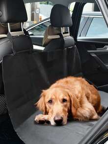 Coprisedile per auto di alta qualità per cani con finestra in rete, amaca da viaggio per animali domestici, tappetino protettivo per sedile posteriore, strumento di trasporto per cani - Multicolore - Visualizzare 2
