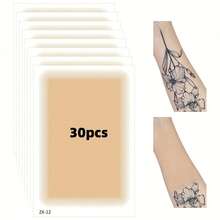 5/30/50/100/200pcs Tattoo Cover Up Patch, Unscented, Invisible Waterproof, Light, Natural Looking, Without Battery, Use Without Electricity, For Cover Up Tattoos And Sca - Apricot - View 10