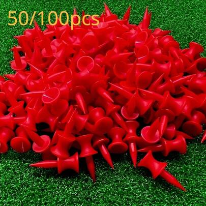 10/20/50个装 耐用双层ABS高尔夫球座，专业和业余高尔夫球手的理想配件