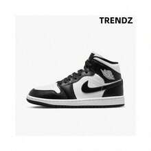 Jordan 1 Mid Panda (Women's) DV0991-101 - Multicolor - View 1