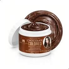 Máscara Tonalizante Chocolate Sem Amônia - Resultado 100% Natural com Hidratação Profunda - Máscara Tonalizante Chocolate 300g - Visão 7