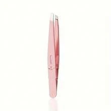 Pinça de sobrancelha de alta precisão em aço inoxidável (1 unidade), adequada para sobrancelhas, pelos finos e bigode. Ferramenta de corte com ponta plana ultrafina, ideal para uso doméstico e profissional. - Modelo atualizado - Ver 7