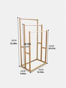 1pc Vertical Bathroom Towel Rack - Space‑Saving Standing Towel Storage Rack With Multi‑Tier Shelves, Suitable For Household Use, A Practical Bathroom Storage Accessory|Minimalist Design, Serving As A Bathroom Storage Rack, Shelf And Towel Rack All In One - Multicolor - View 8