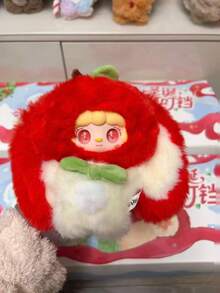 1个Yooki可爱氧气圣诞叮叮系列盲盒娃娃玩具，收藏娃娃盲盒，婴儿包，可爱娃娃，可爱小物件，神秘盒子，随机盒子，奇迹盒子，惊喜礼盒，神秘盲袋，动漫手工卡通人物 - 彩色 - 查看 5