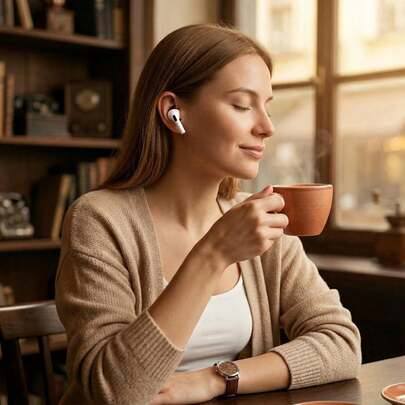 Fashionable Wireless Bluetooth 5.0 Earphones - Sports Deep Bass Stereo Earphones, Low Latency, Portable Long Battery Life Earphones For Daily Use