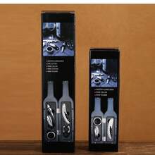 1pc Creative 5-In-1 Red Wine Bottle Opener Set, High-End Wine Opener Tool, Father's Day Gift Set, Gift For Boyfriend/Father/Husband - Multicolor - View 6