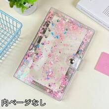 A6 Transparent Colorful Oyster Shell Double Snap Binder, Minimalist 6-Ring Loose Leaf Notebook Cover, Binder, Sticker Album, Idol Cards, Stickers, Planner, Can Store Beautiful Photos, Budget Planner, Can Be Used As Photo Album, Money Saver, Stationery, Notebook, Sticker Book, Loose Leaf Book, Sticker Notebook, Refill, Pocket Book, Seal Book, Office Supplies, School Supplies, Back To School - Colored Oyster Binder - View 13