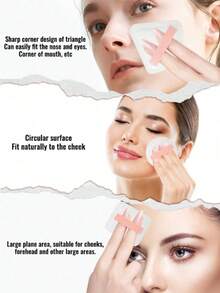 Cotton Candy Makeup Sponge Puff, Suitable For Cushion Foundation, Air-Cushion Texture, Soft & Bouncy, Creates Dewy Complexion - White - View 4