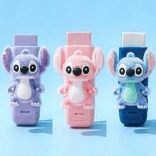 Tẩy kéo đẩy, thiết kế hình hoạt hình Stitch dễ thương, cá nhân hóa và linh hoạt, không dễ gãy, không làm hỏng giấy khi tẩy, món quà tinh tế, phần thưởng học tập, vật dụng cần thiết cho học tập, trường học và văn phòng, cần thiết cho mùa tựu trường, món quà cá nhân hóa tuyệt vời. - Nhiều màu - Xem 1